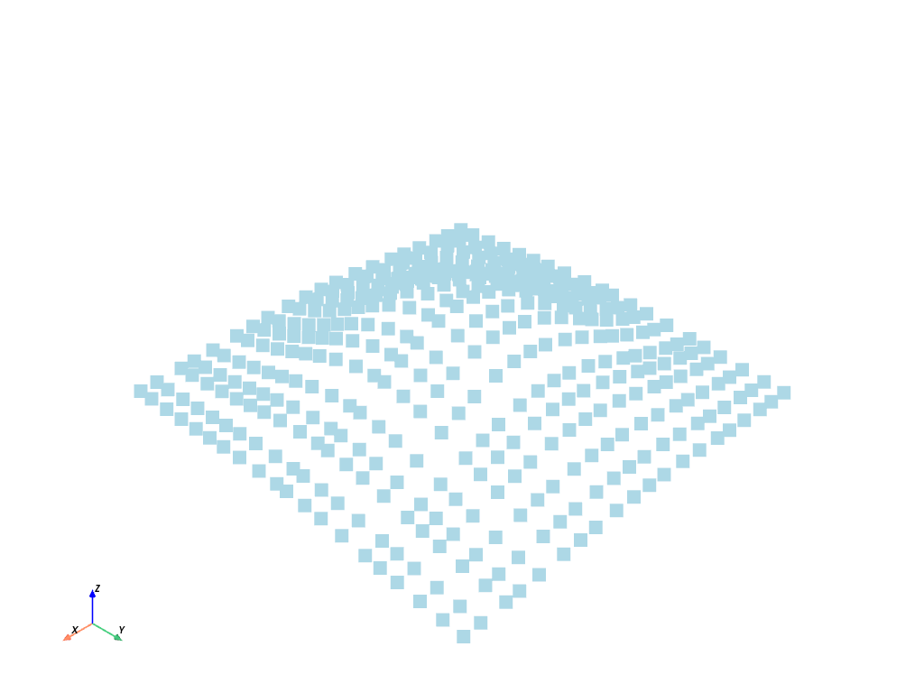 d create tri surface